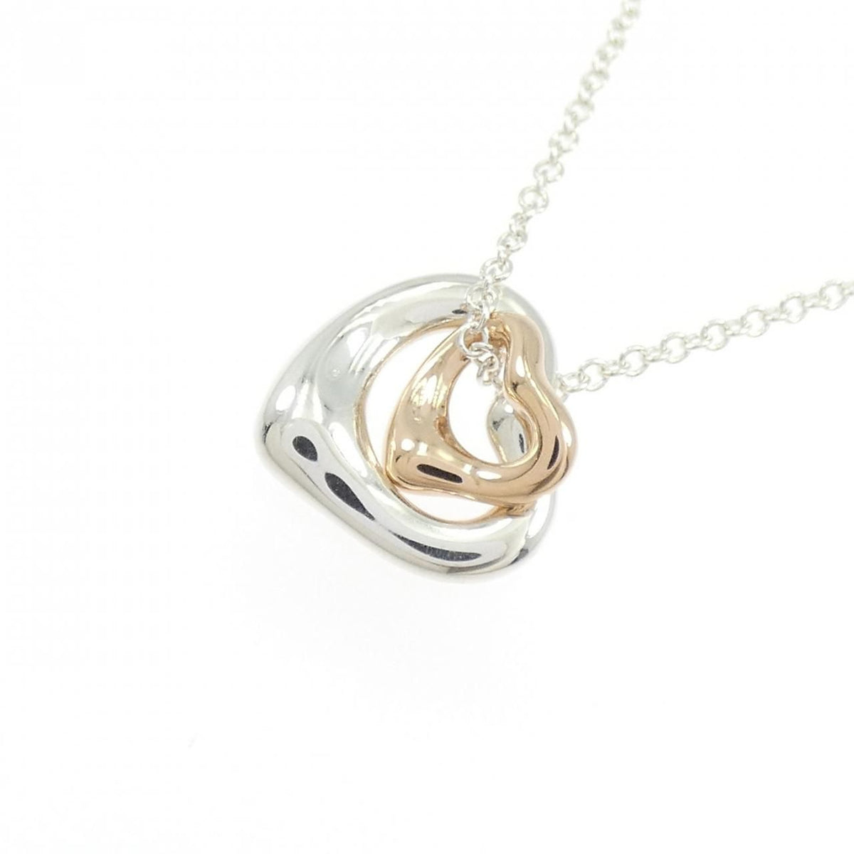 Tiffany & Co Open Heart Extra Mini Necklace — view 3