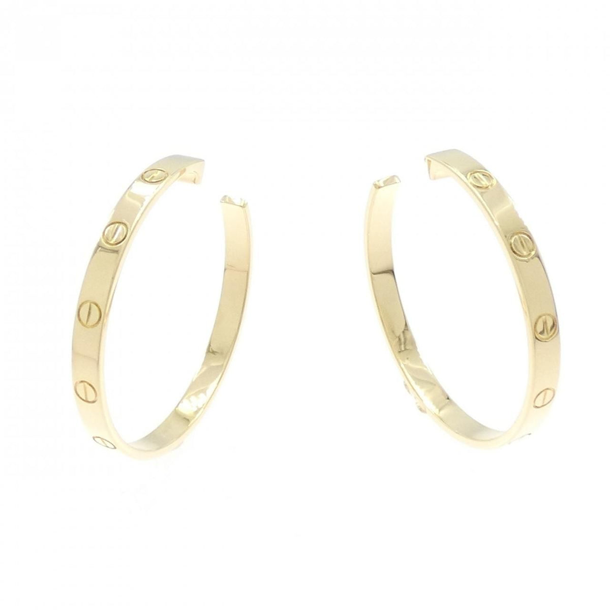 Cartier Love Earrings Gold