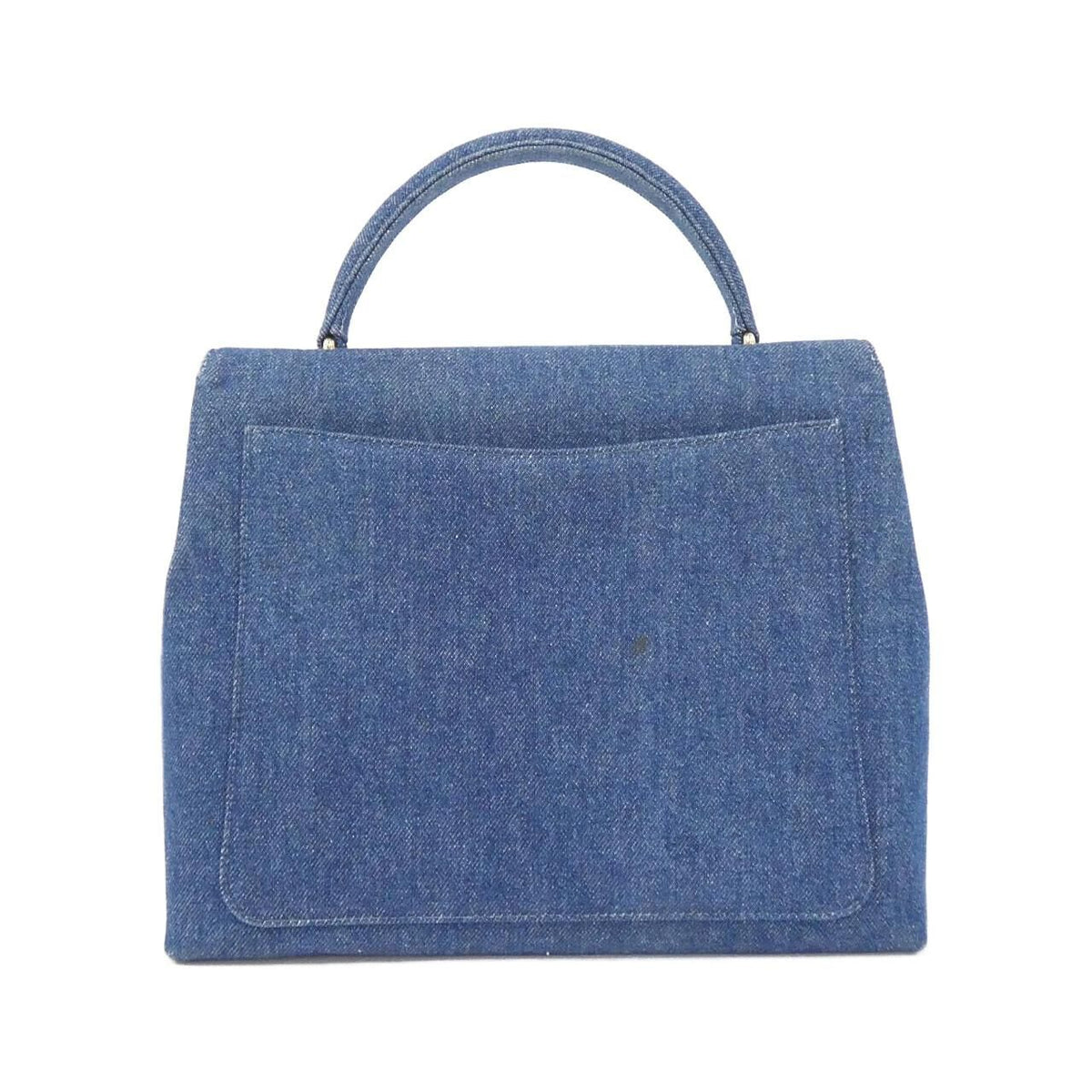Chanel Vintage Bag Handbag Blue — view 2