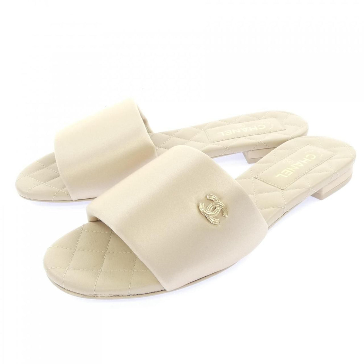 Chanel Sandals Beige — view 3