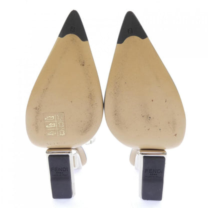 Fendi Pumps Heel Silver — view 4