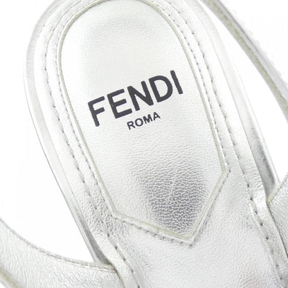 Fendi Pumps Heel Silver — view 6