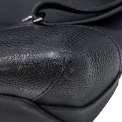 Louis Vuitton Backpack Grain Calf Leather Lockme Black — view 7