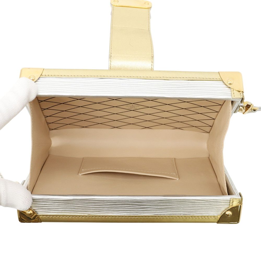 Louis Vuitton Shoulder Bag Epi Metallic Petite 2-Way Clutch — view 5
