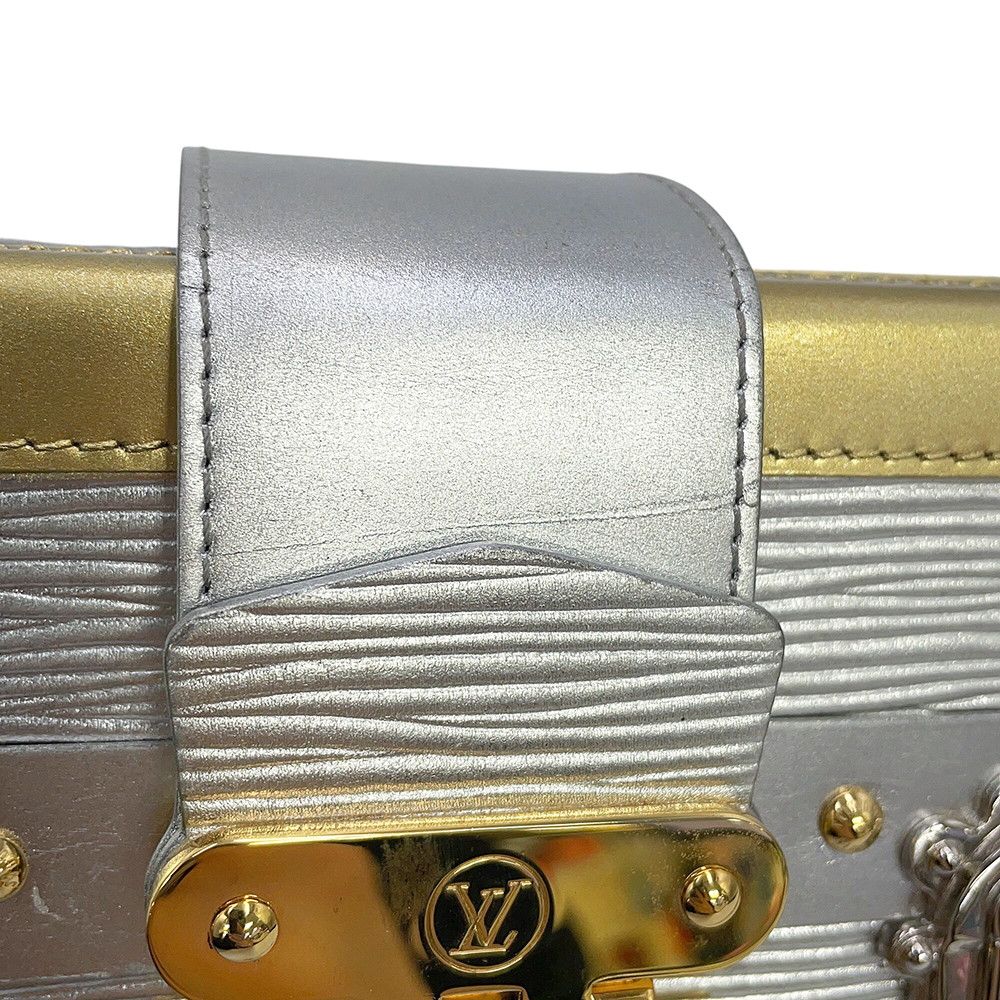 Louis Vuitton Shoulder Bag Epi Metallic Petite 2-Way Clutch — view 6