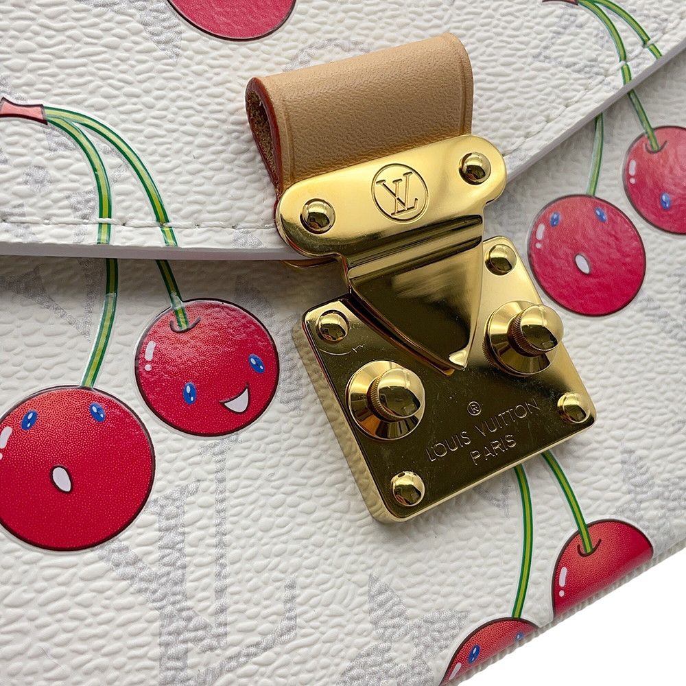Louis Vuitton Shoulder Bag Monogram Cherry LV Takashi Murakami Pochette Metis — view 6