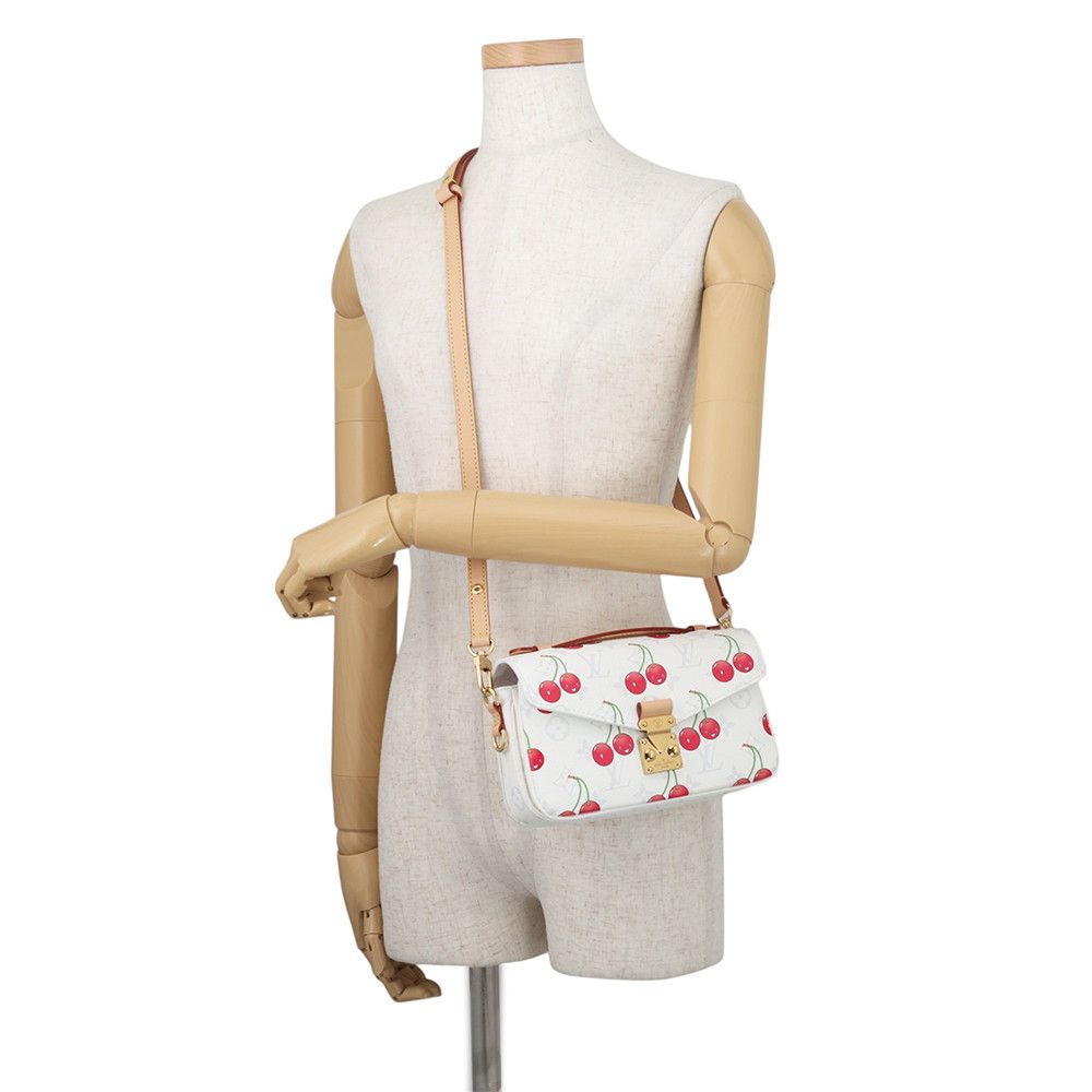 Louis Vuitton Shoulder Bag Monogram Cherry LV Takashi Murakami Pochette Metis — view 4