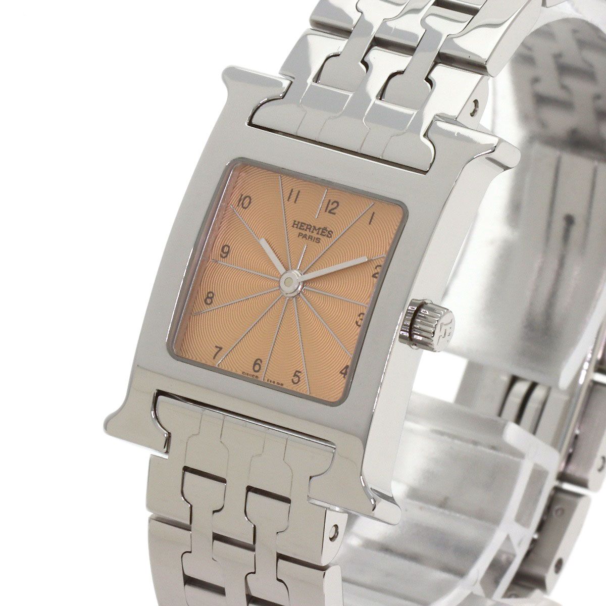 Hermes Watch SS Silver — view 3