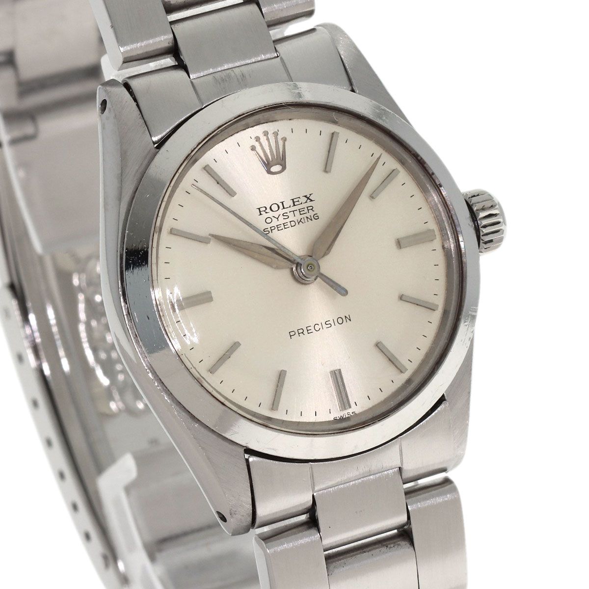 Rolex Oyster Speed King Vintage Watch SS Boys — view 4