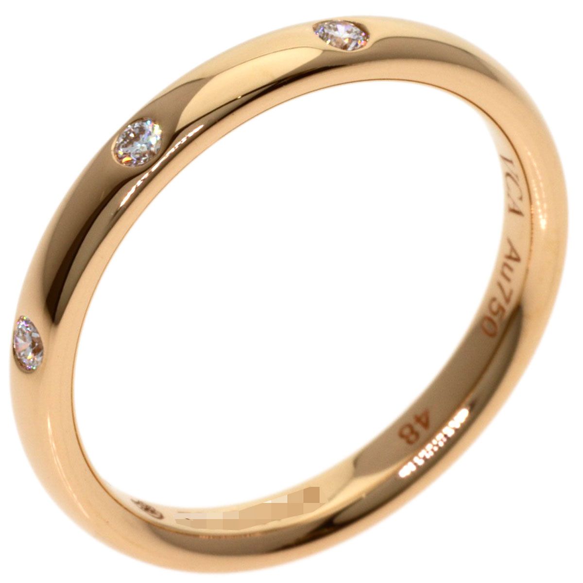 Van Cleef & Arpels Tandormont Diamond 48 Ring 18K Pink Gold — view 2