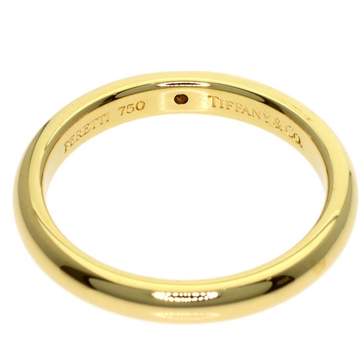 Tiffany & Co Wedding Diamond Ring 18K Yellow Gold — view 4