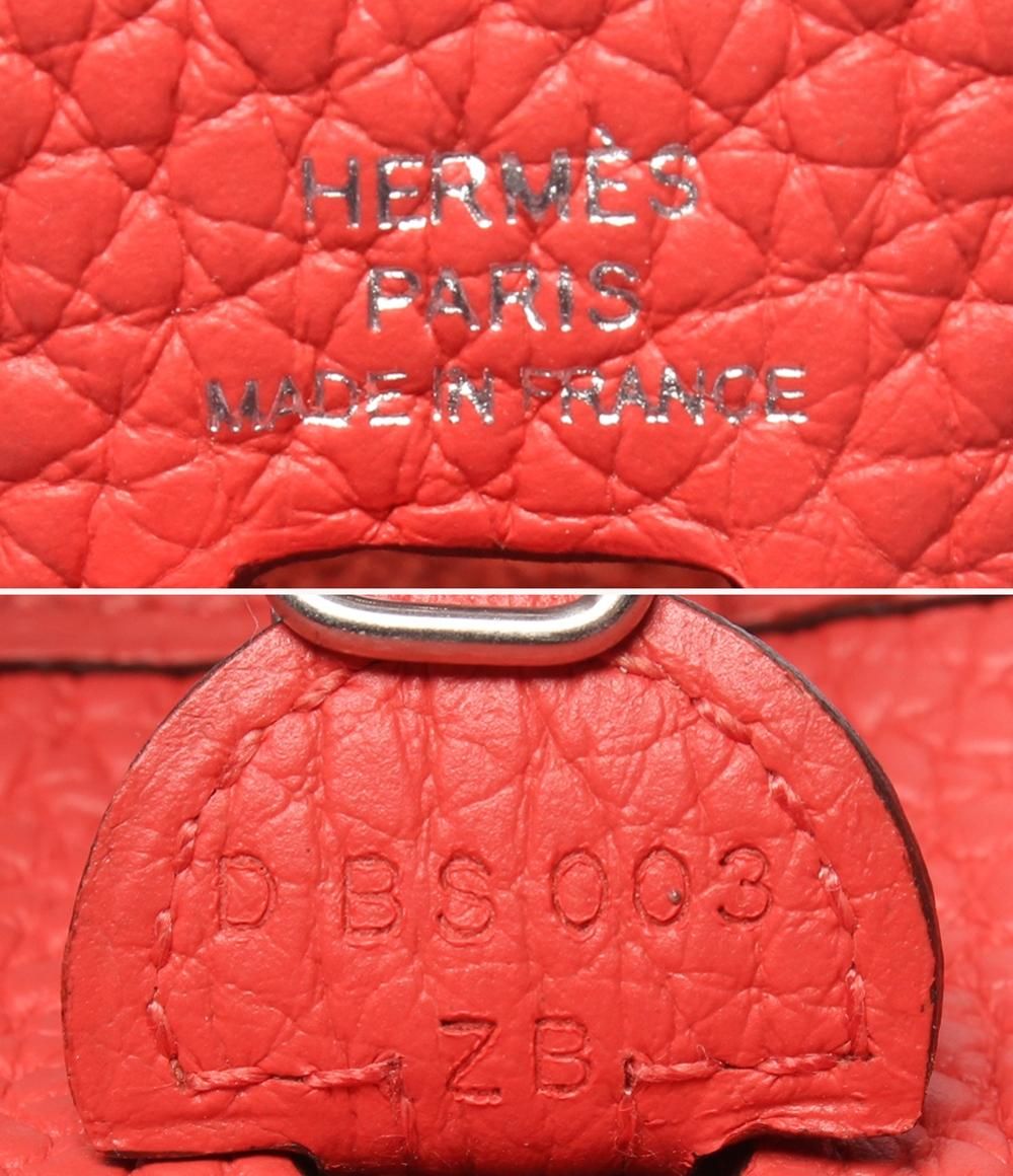 Hermes Shoulder Bag Silver Crossbody Taurillon Clemence Evelyne TPM — view 4