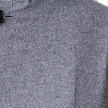 Loewe Hooded Wool Coat Gray — view 5