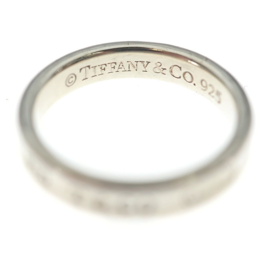 Tiffany & Co 1837 Narrow Ring Silver — view 5