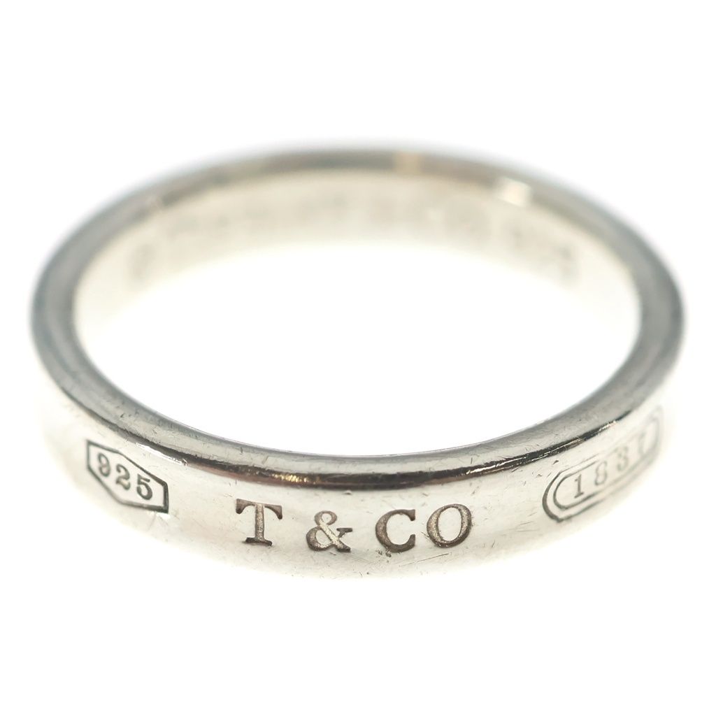 Tiffany & Co 1837 Narrow Ring Silver