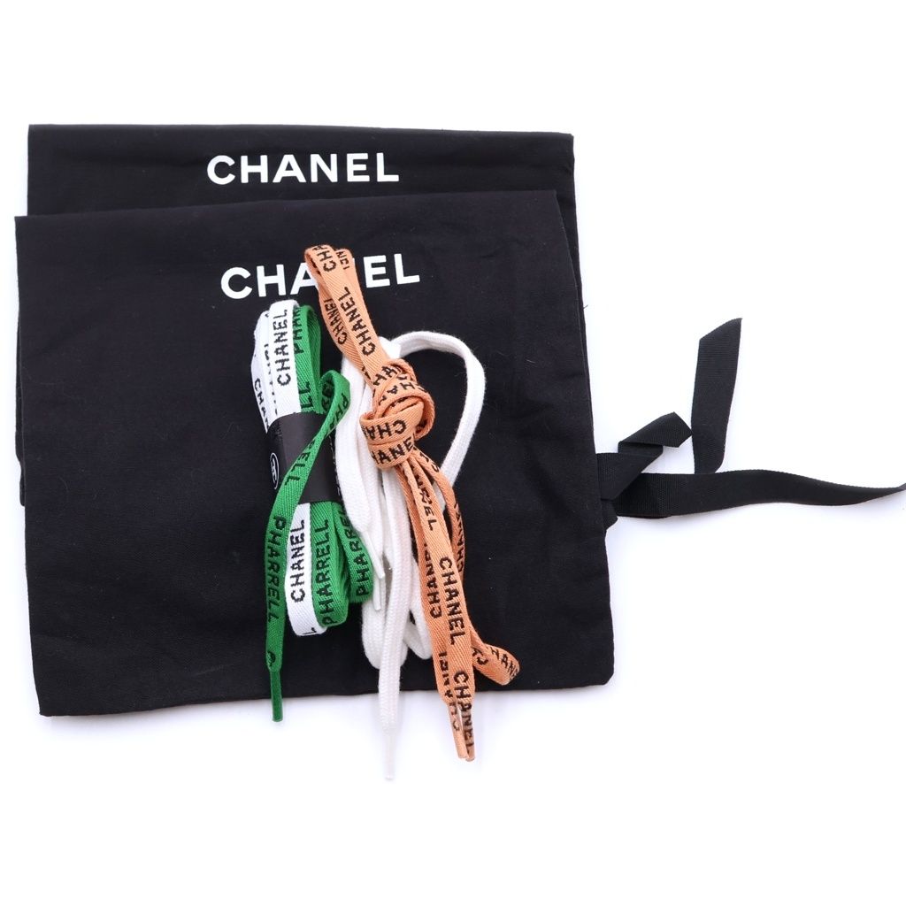 Chanel Pharrell Williams CC Logo Paint Sneaker — view 6