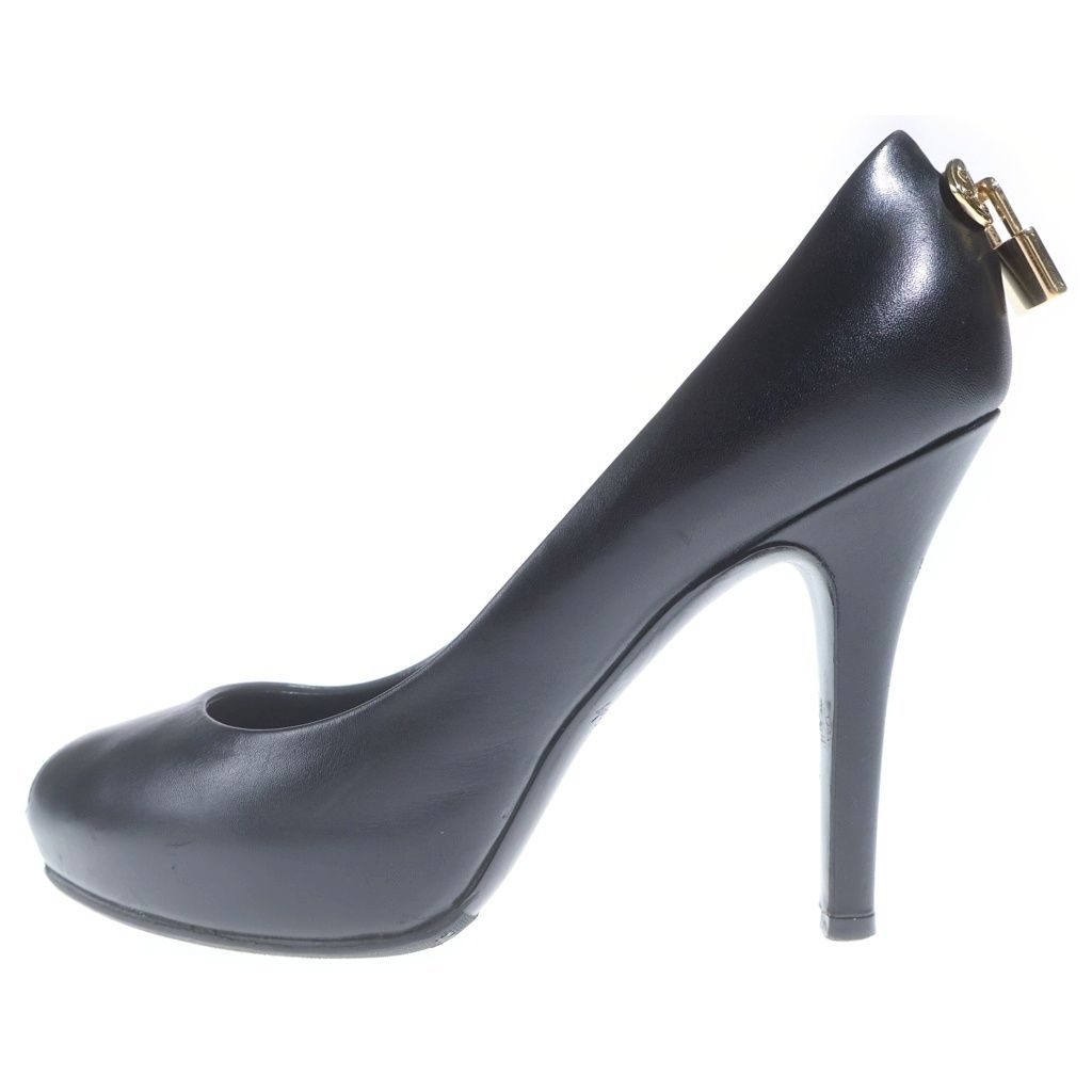 Louis Vuitton O'leary Line Pumps Sandals Black Heels