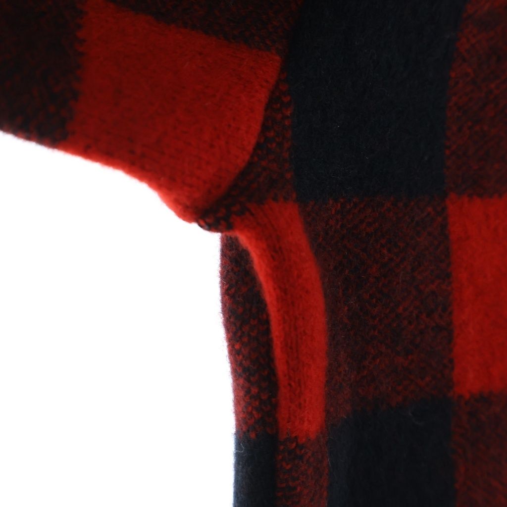 Louis Vuitton Wool Graphic Check Cardigan Black — view 5