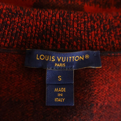 Louis Vuitton Wool Graphic Check Cardigan Black — view 6