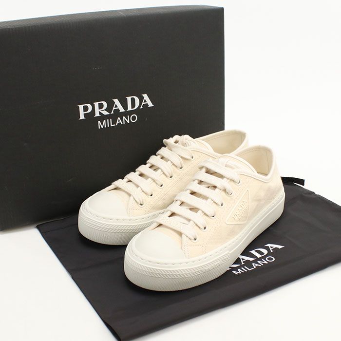 Prada Sneakers Cotton Canvas