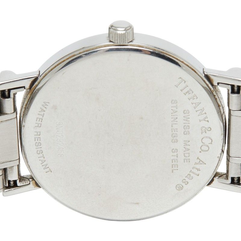 Tiffany & Co Atlas Watch Black Stainless Steel — view 3