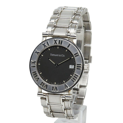 Tiffany & Co Atlas Watch Black Stainless Steel — view 2