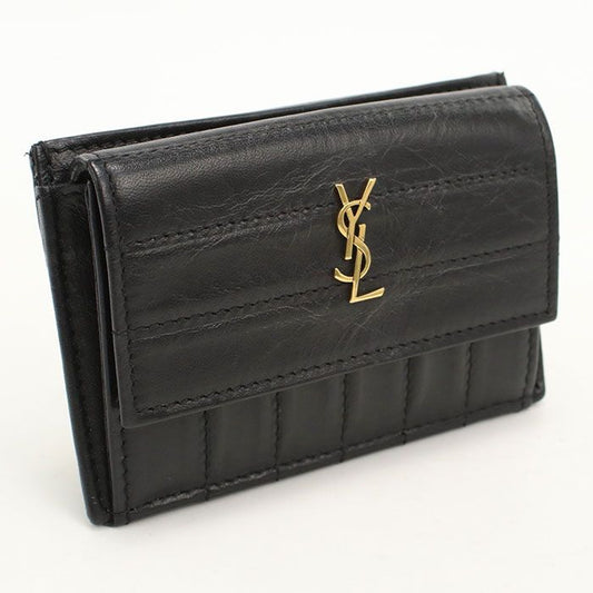 Saint Laurent Fragment Case Card Coin Calfskin