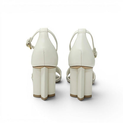 Louis Vuitton Silhouette Line Monogram Sandals Shoes Canvas Leather Light Gray — view 5
