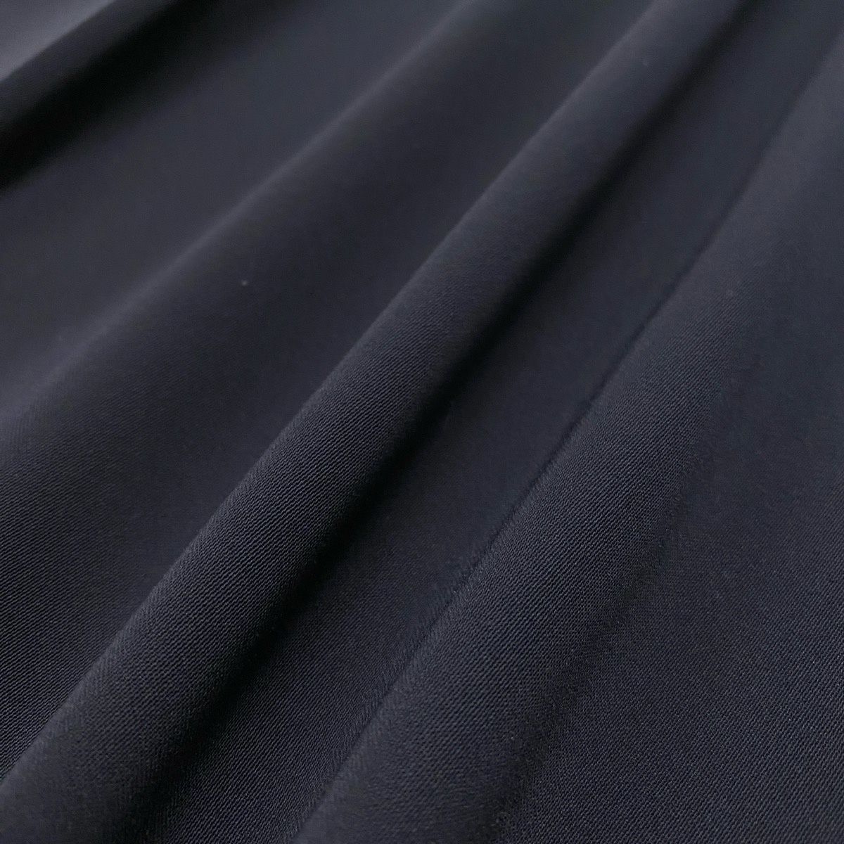 Max Mara Soutien Collar Coat Long Lightweight 40 Navy — view 7