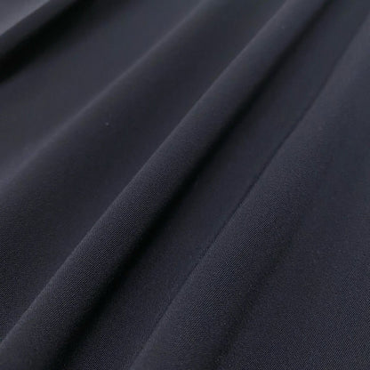 Max Mara Soutien Collar Coat Long Lightweight 40 Navy — view 7