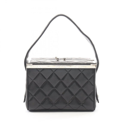 Chanel Handbag Quilted Black Lambskin