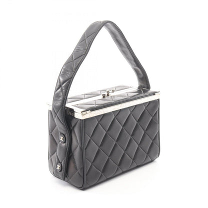 Chanel Handbag Quilted Black Lambskin — view 2