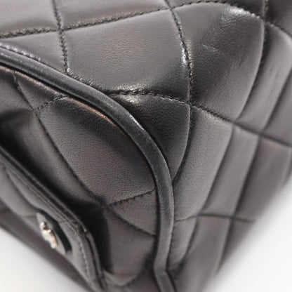 Chanel Handbag Quilted Black Lambskin — view 8