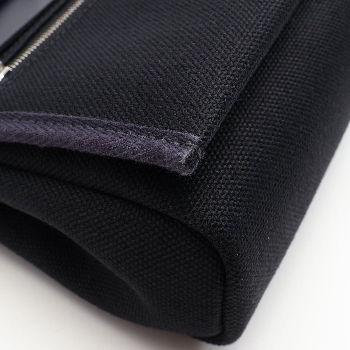 Hermes Shoulder Bag Herbag Zip Mini Blue New Black — view 6