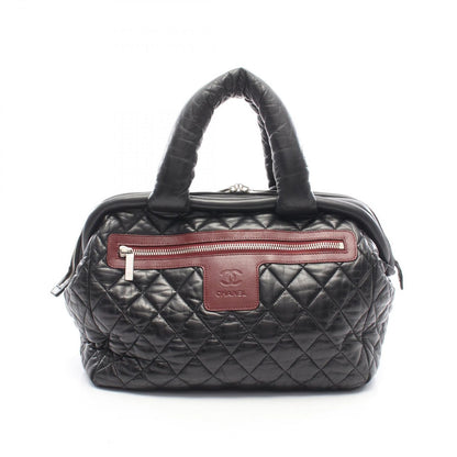 Chanel Tote Bag Coco Cocoon Black Lambskin Cocoo Bowling