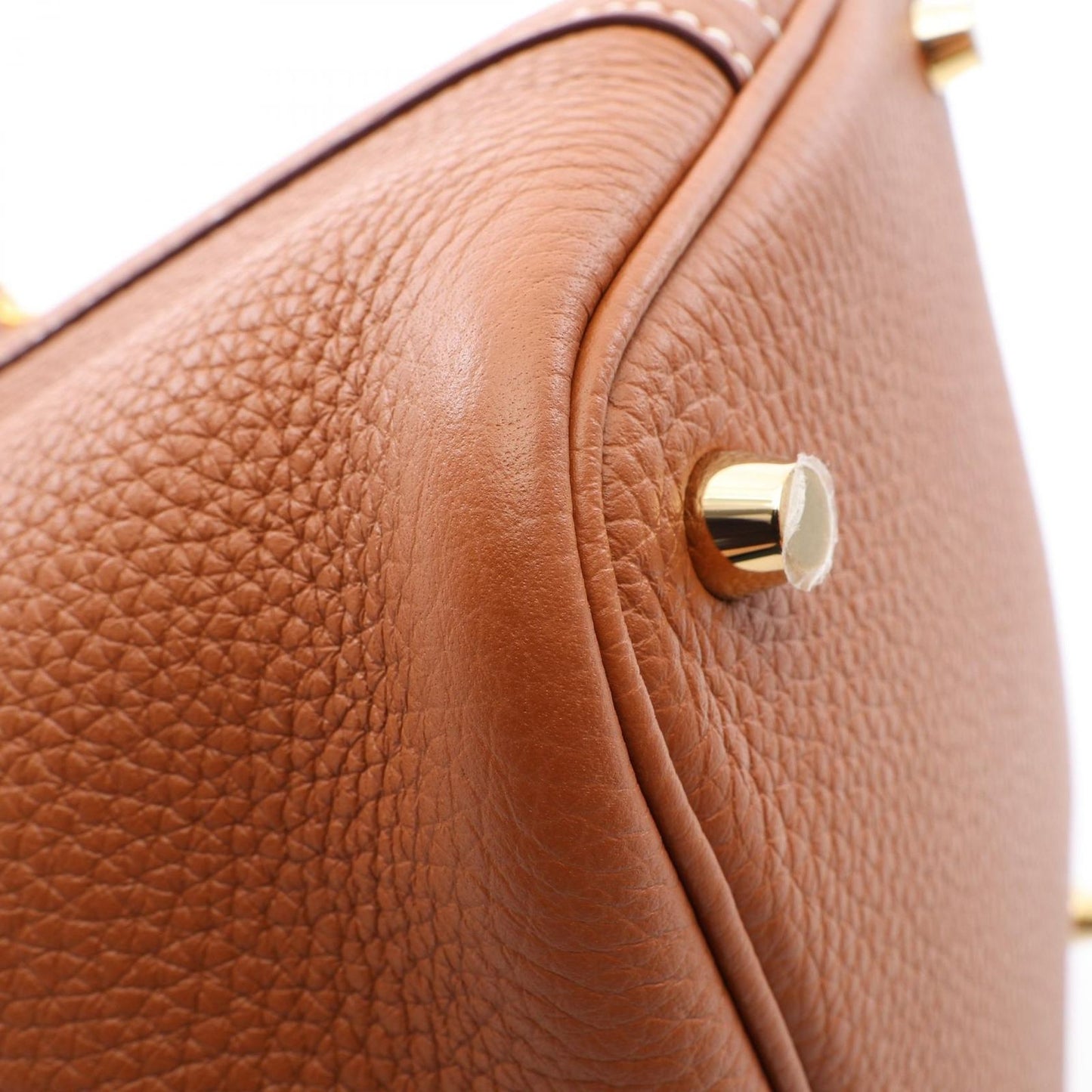 Hermes Handbag Picotin Lock PM Gold Leather — view 6