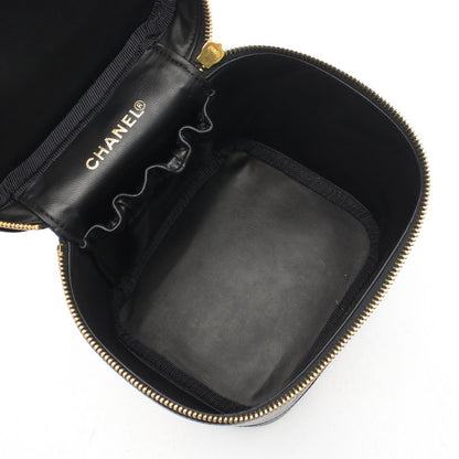 Chanel Handbag CC Logo Black Caviar Leather — view 3