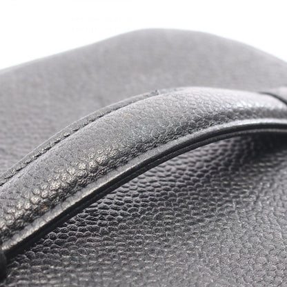 Chanel Handbag CC Logo Black Caviar Leather — view 7
