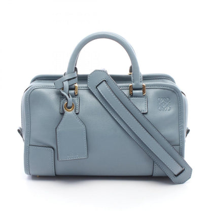 Loewe Handbag Amazona 23 2-Way Smoked Blue Leather