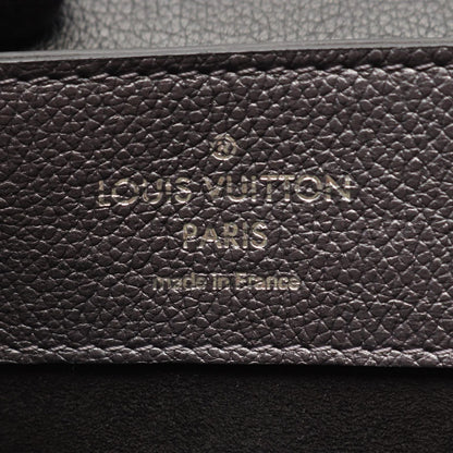 Louis Vuitton Backpack Lockme Metallic Gray Leather — view 4