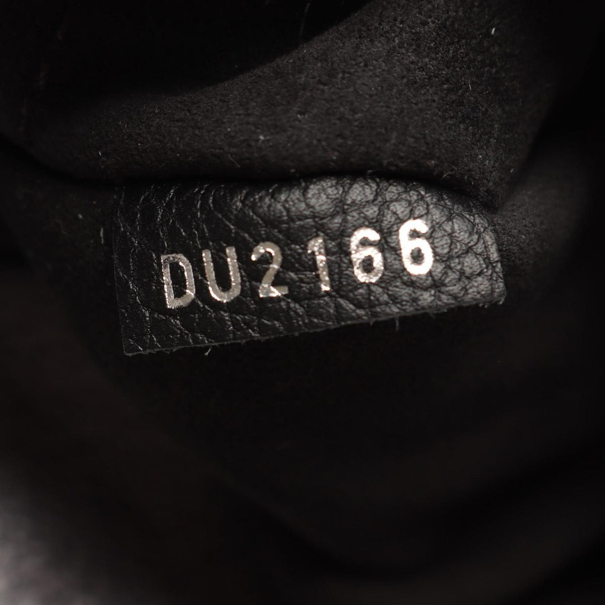 Louis Vuitton Backpack Lockme Metallic Gray Leather — view 5