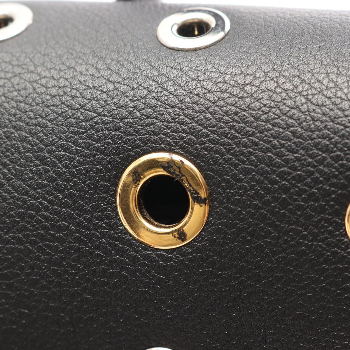 Louis Vuitton Backpack Lockme Metallic Gray Leather — view 7