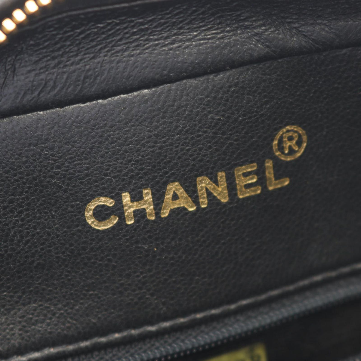 Chanel Shoulder Bag Mademoiselle Tassel Black Lambskin Fringe Chain — view 4