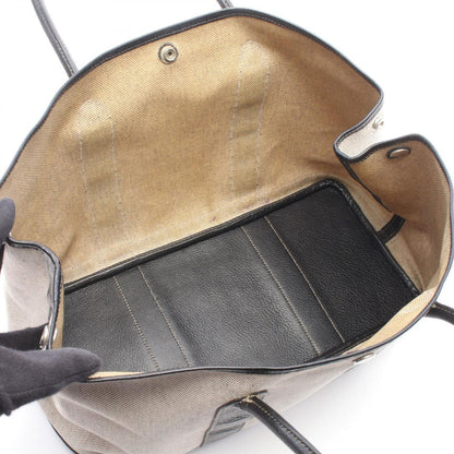 Hermes Tote Bag Garden Party PM Ecru Black — view 3
