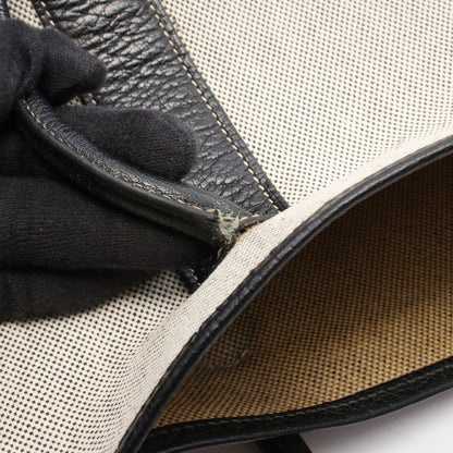 Hermes Tote Bag Garden Party PM Ecru Black — view 8