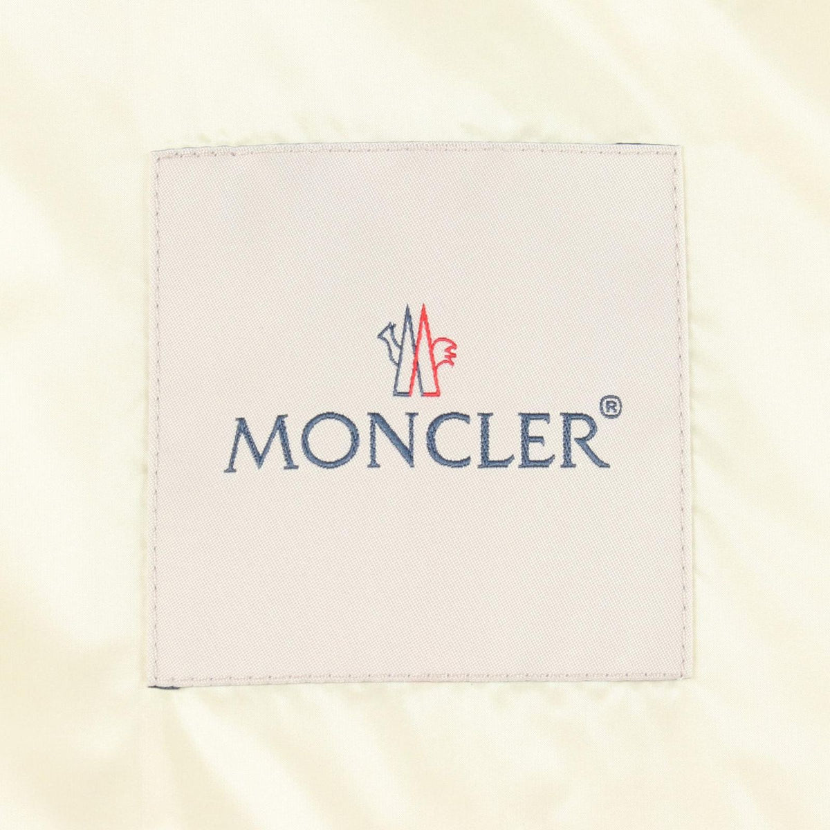 Moncler Down Jacket Sorbier Long Vest Eco Fur Switch Beige Coat — view 3