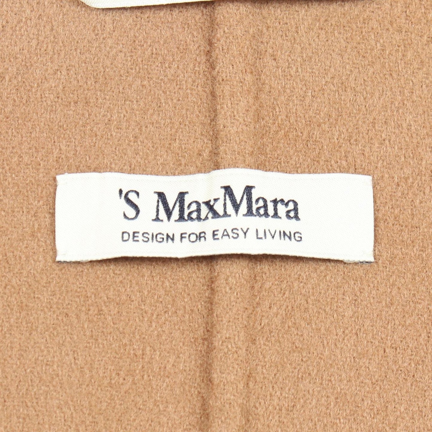 Max Mara S 'S Cucito Mano Paolore Wrap Coat Wool Gown — view 3