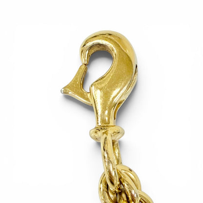 Gucci Vintage Interlocking G Chain Belt Gold 70 — view 6