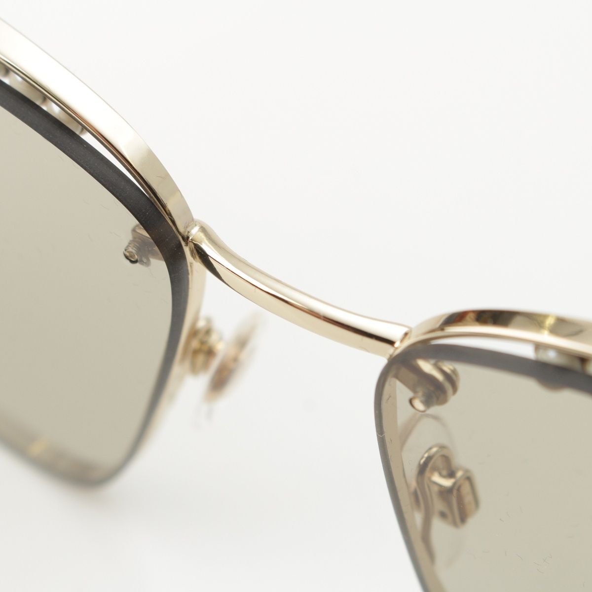 Chanel Pearl Sunglasses Eyewear 57 16 Brown — view 6