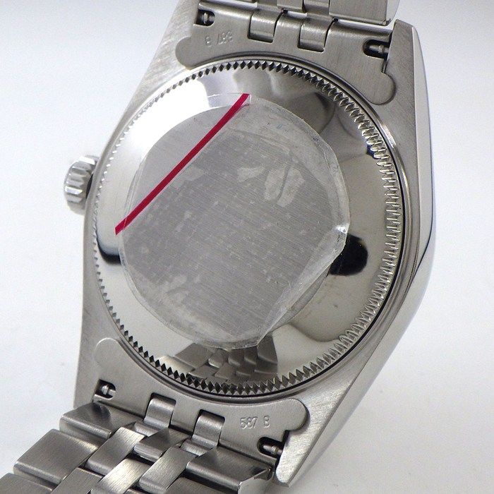 Rolex Datejust Number Roman Index Pink Mother of Pearl Dial Full Ted Bezel — view 4